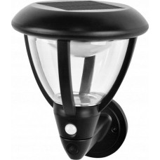 Ecolight2 Kinkiet ECOLIGHT2 Oprawa solarna Ecolight SOE-3 EC20117 kinkiet zewnętrzny oprawa ścienna 1x0.55W LED 4000K czarna