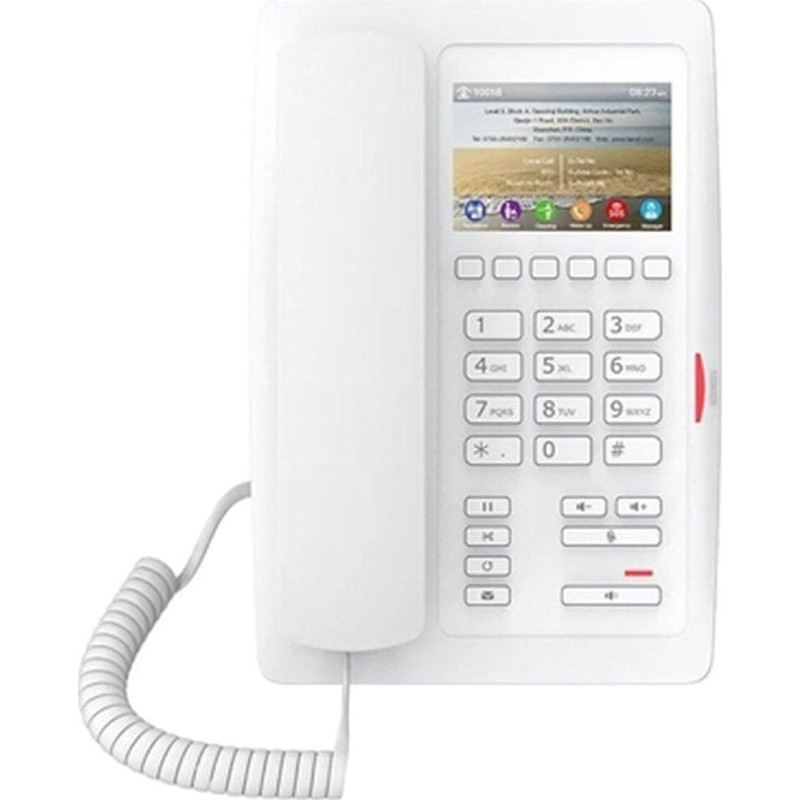 Fanvil Telefon Fanvil FANVIL H5 WHITE - VOIP PHONE WITH HD VOICE, LCD DISPLAY, 10/100 MBPS POE, DESKTOP