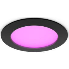 Signify Philips Hue White & Col. Amb. Slim Recessed 170m schwarz