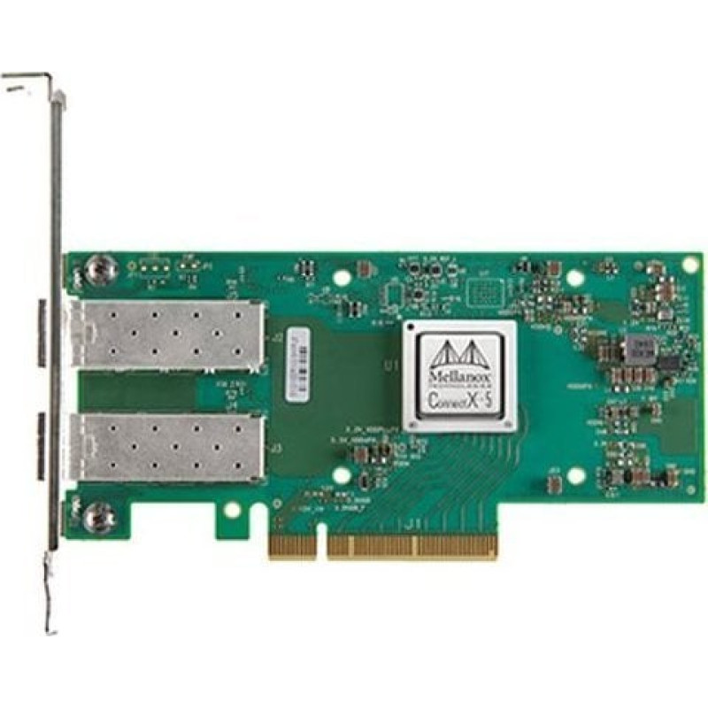 Mellanox Karta sieciowa Mellanox Mellanox ConnectX-5 EN NIC NW 10/25GigE DP SFP28  dual-port, PCIe3.0 x8, UEFI, tall bracket, ROHS R6