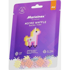 Marioinex *****Klocki micro waffle 120szt Kucyk 05876