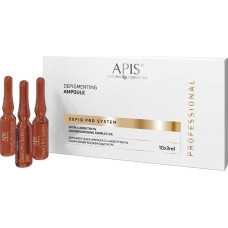 Apis Apis Depiq Pro System depigmentująca ampułka z -arbutyną 1% i kompleksem rozjaśniającym 2% 10x3ml