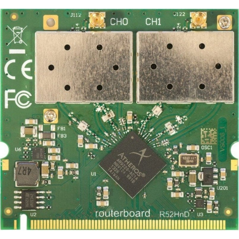 Mikrotik Karta sieciowa MikroTik Mikrotik R52HND karta sieciowa Wewnętrzny WLAN