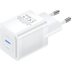 Vention Kabel zasilający Vention Ładowarka sieciowa, Vention, FEPW0-EU, USB-C, 20W, GaN (biała)