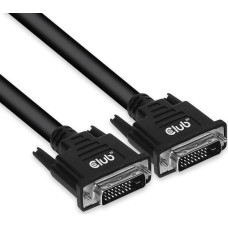 Club 3D Kabel Club 3D DVI-D - DVI-D 10m czarny (CAC-1220)