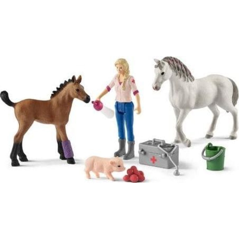 Schleich Figurka Schleich Odwiedziny weterynarza