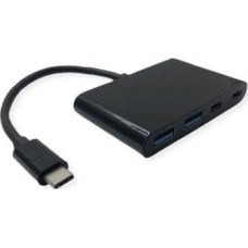 Triton HUB USB TRITON VALUE Hub USB 3.2 Gen 2, 4x (2x A+ 2x C), kabel połączeniowy typu C