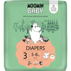 Muumi Pieluszki Muumi MOOMIN Baby, Pieluszki 3 MIDI (5-8 kg), 48 szt. EKO