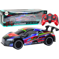 Leantoys Auto Sportowe Zdalnie Sterowane RC 1:10 25km/h Światła Czarny