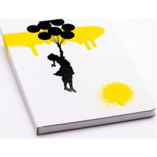 Pininfarina Segno Notes PININFARINA Banksy, 14x21 cm, 128 stron, baloon