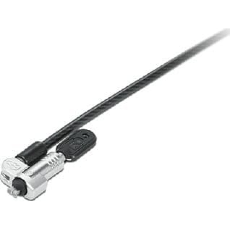 Lenovo Linka zabezpieczająca Lenovo Kensington NanoSaver MasterKey Cable Lock - Sicherheitskabelschloss - Schwarz - 1.8 m - fur ThinkCentre M75t Gen 2, ThinkPad L13 Yoga Gen 3, T14s Gen 3, X13 Gen 3