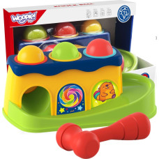 Woopie WOOPIE BABY Kolorowa Przebijanka Wbijanka z Młoteczkiem Montessori