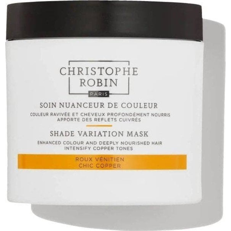 Christophe Robin Shade Variation Mask odżywcza kremowa maska odświeżająca kolor włosów Chic Copper 250ml