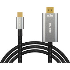 Blow Kabel Blow 92-686# Przyłącze hdmi - usb-c 2m plecionka