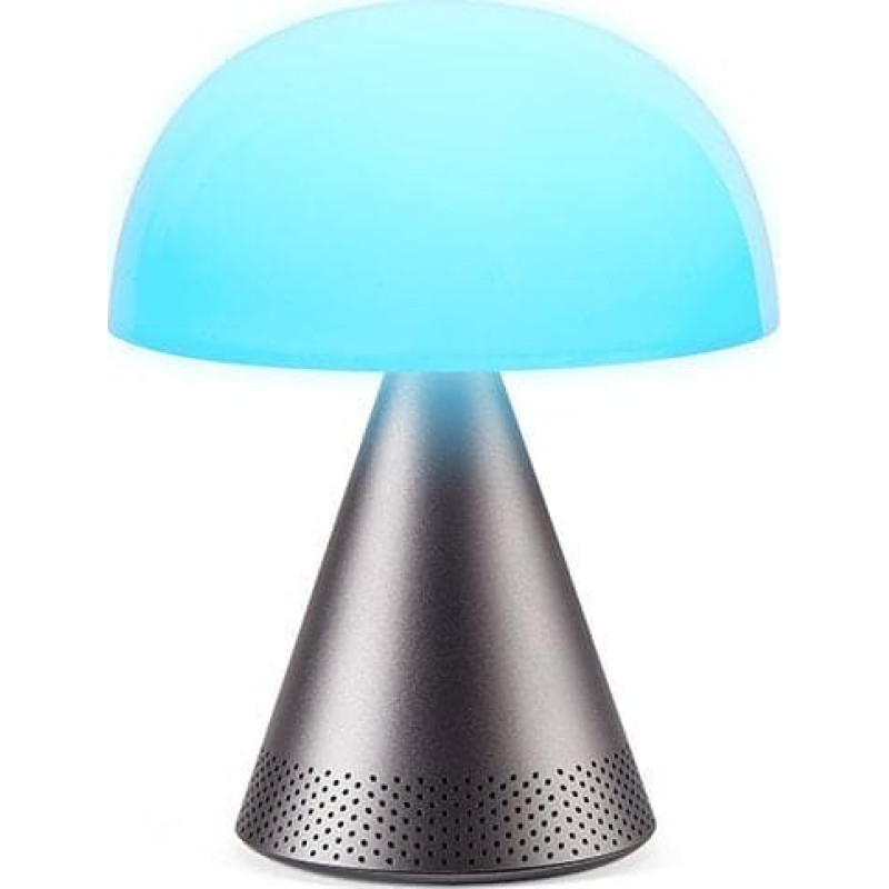 Lexon Lampa stołowa Lexon Lexon Mina Audio L Lampa LED z głośnikiem bluetooth szary/gunmetal LH76MX [H]