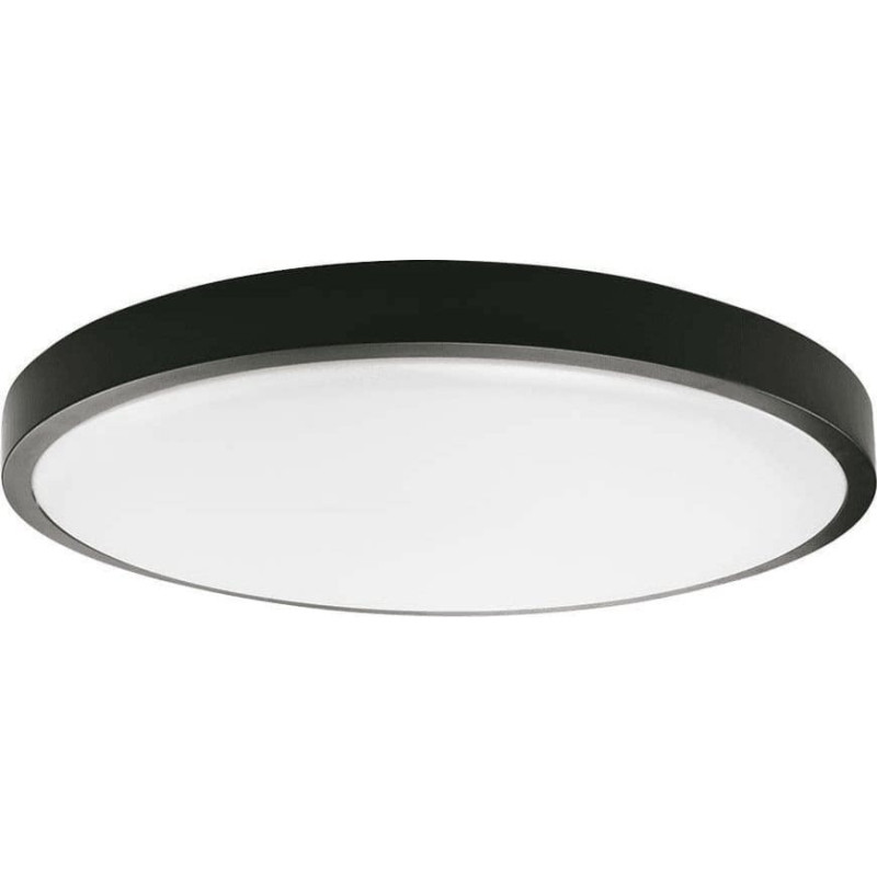 V-Tac Lampa sufitowa V-TAC Plafon LED Okrągły 30W 42cm z Czujnikiem Ruchu V-TAC Czarny VT-8630S neutralna