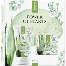 Lirene Lirene Power of Plants Aloes zestaw krem nawilżający 50ml + nawilżający żel myjący 150ml