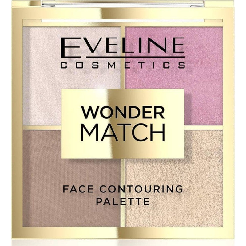 Xxxx__Eveline Cosmetics (Eveline) Eveline Cosmetics Wonder Match paleta do konturowania twarzy 01 10g