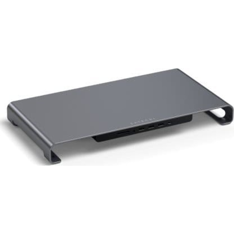 Satechi Podstawka pod laptopa Satechi Satechi USB-C Monitor Stand Hub XL - podstawka i hub do monitorów (USB-C 5Gbps, USB-A 3.0 5Gbps, czytnik kart micro/SD 104MB/S, 3,5mm jack) (space gray)