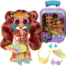 Mattel Lalka Barbie Extra Fly Minis w plażowej słonecznej stylizacji ZA5108