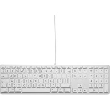 LMP Klawiatura LMP Large Font USB Keyboard 110 keys wired USB keyboard with 2x USB and aluminum upper cover - UK English