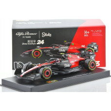 Bburago Face Alfa Romeo F1 Team Stake C43 #24 BBURAGO