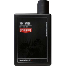 Uppercut Deluxe UPPERCUT_3 in 1 Wash szampon do włosów, twarzy i ciała 240ml