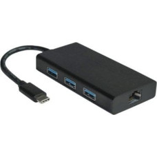 Triton Adapter USB TRITON VALUE Konwerter USB 3.2 Gen 1 typu C na Gigabit Ethernet + hub