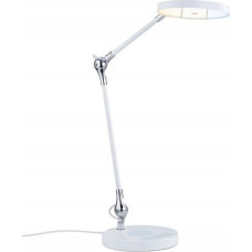 Paulmann Lampka biurkowa Paulmann Lampka biurkowa NUMIS QI LED 11W 2700K-6500K 1000lm DIM + ładowanie indukcyjne 230V biały / aluminium