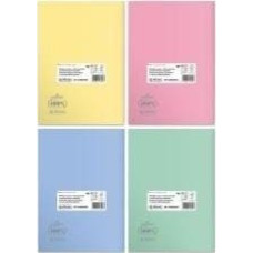 Herlitz Zeszyt B5/60K kratka Eco PP Pastel Colors (5szt)