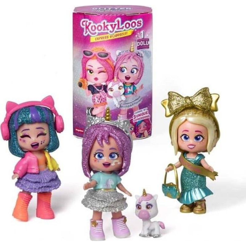 Magic Box Figurka Magic Box KOOKYLOOS Glitter Glam Seria 5 lalka, figurka