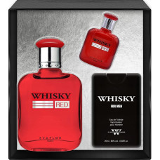 Noname SET EVAFLOR Whisky Red EDT spray 100ml + EDT spray 10ml + EDT spray 20ml