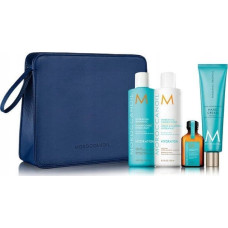 Noname MOROCCANOIL_SET Luminous Wonders Hydrating Shampoo nawilżający szampon do włosów 250ml + Hydrating Conditioner nawilżająca odżywka do włosów 250ml + Treatment odżywcza kuracja do włosów 25ml + Hand Cream krem do rąk 100ml + kosmetyczka