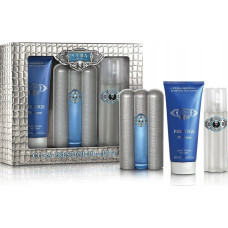 Noname SET CUBA ORIGINAL Prestige Platinum EDT spray 90ml + SHOWER GEL 200ml + AS Lotion 100ml