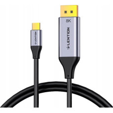 C2G Kabel C2G Kabel USB-C do DisplayPort Lention CU808D, 8K60Hz, 1.7m (czarny)