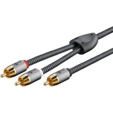 Triton Kabel TRITON Kabel Y RCA, 10 m, Sharkskin Grey - Długość kabla 10 m