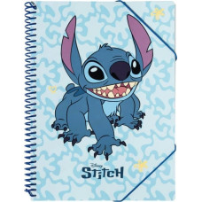 Disney Disney Stitch - Skoroszyt A4 z gumką + 30 przezroczystych koszulek