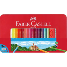 Faber-Castell FABER-CASTELL Buntstift hexagonal 60er-Metalletui