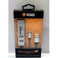 Yenkee HUB USB Yenkee YHC 103SR USB C OTG HUB+reader    YENKEE