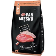 Pan Mięsko Pan Mięsko Karma sucha dla psa - cielęcina i indyk chrupki XL 20kg