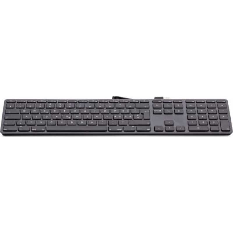 LMP Klawiatura LMP KB-1243 Przewodowa Space Gray IT (LMP-KB-1243-IT-SG)