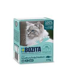 Bozita Meat pieces with haddock in jelly 370g