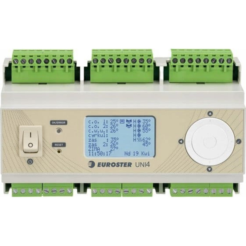 Euroster Regulator temperatury Euroster UNI 4 (2 pompy+zaw miesz)