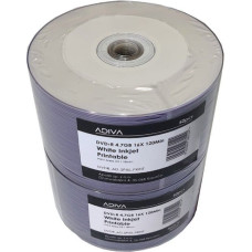 Adiva Adiva DVD+R 4.7GB 16x | white Inkjet Printable szpindel 50 | 0162