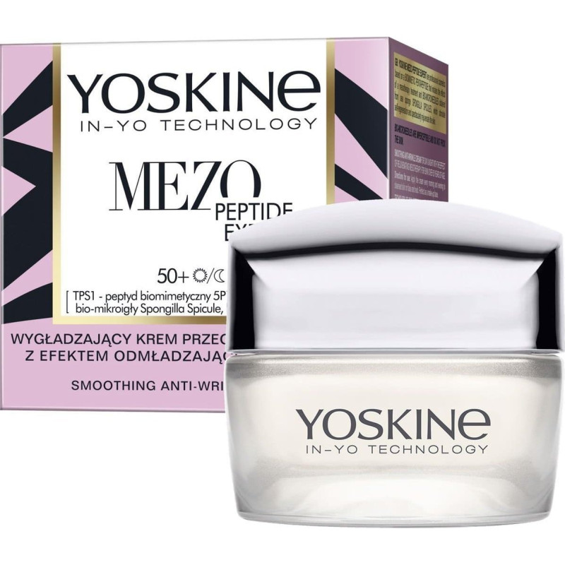 Yoskine Mezo Peptide Expert wygładzający krem przeciwzmarszczkowy 50+ 50ml