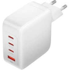 Vention Kabel zasilający Vention Ładowarka sieciowa, Vention, FEIW0-EU,  3xUSB-C, USB- A, 140W/140W/30W/18W, GaN (biała)