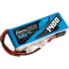 Gens Ace Akumulator LiPo Gens ace 1400mAh 7.4V 2S1P do nadajnika z wtyczką JR