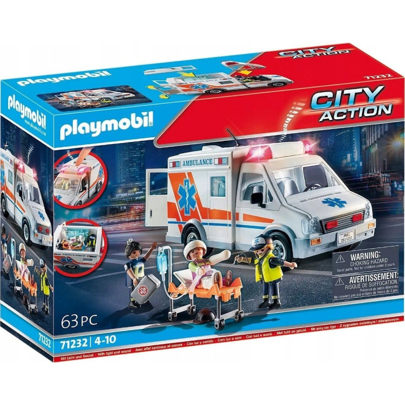 Playmobil Playmobil City Action Ambulans 71232