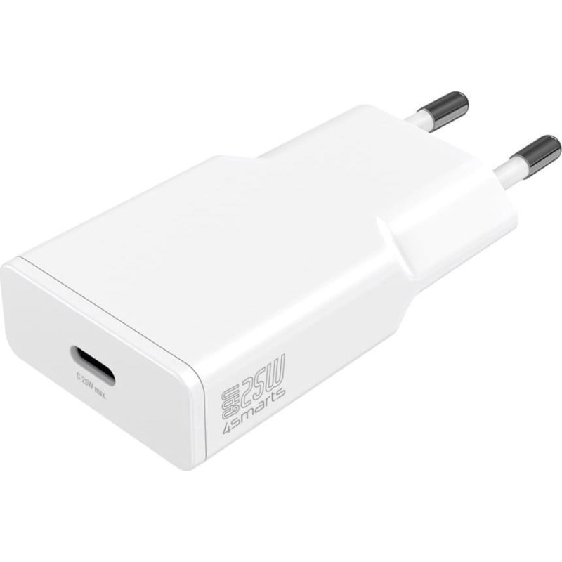 4Smarts Ładowarka 4smarts 4smarts Netzladegerät PDPlug Slim 25W GaN 1C, weiß