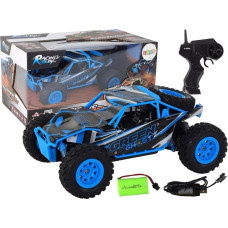 Leantoys Autko Terenowe Zdalnie Sterowane R/C 1:24 Niebieskie